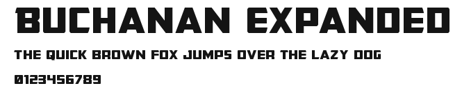 Buchanan Expanded Preview
