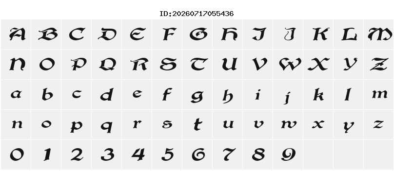 Character Map