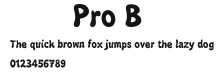 小塚ゴシック Pro B Preview