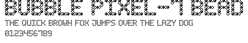 Bubble Pixel-7 Bead.ttf