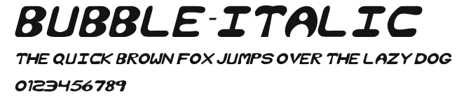 Bubble-Italic.ttf