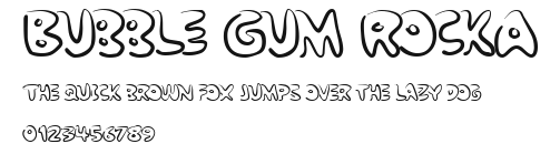 Bubble Gum RockA.ttf
