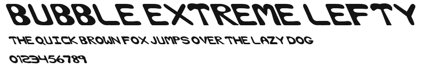 Bubble Extreme Lefty.ttf