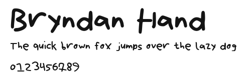 Bryndan Hand.ttf