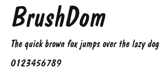 BrushDom.ttf
