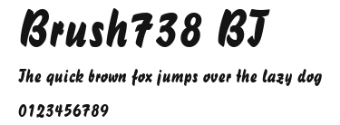Brush738 BT.ttf