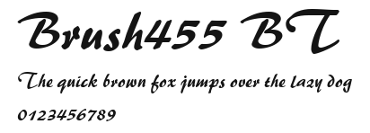 Brush455 BT.ttf