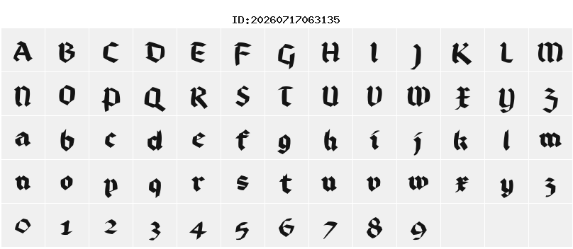 Character Map