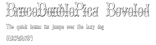 BruceDoublePica Beveled.ttf