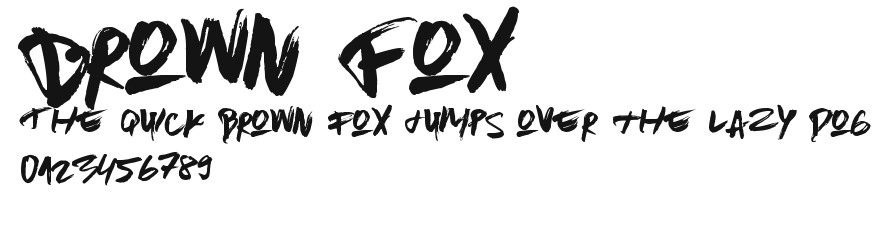 Brown Fox.ttf