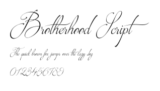 Brotherhood Script.ttf