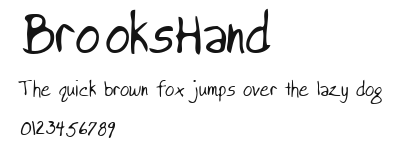 BrooksHand.ttf