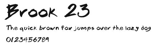 Brook 23.ttf