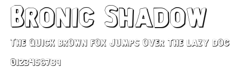 Bronic Shadow.ttf