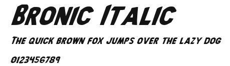 Bronic Italic.ttf