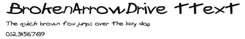 BrokenArrowDrive ttext.ttf