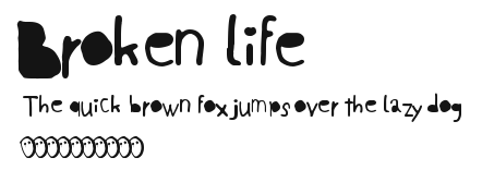 Broken life.ttf