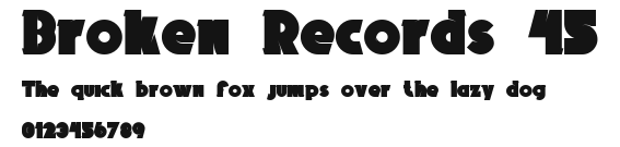 Broken Records 45 Preview