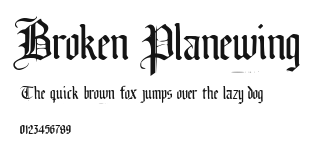 Broken Planewing Preview
