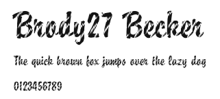 Brody27 Becker Preview