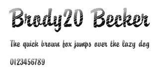 Brody20 Becker Preview
