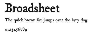 Broadsheet.ttf