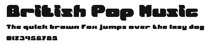British Pop Music.ttf