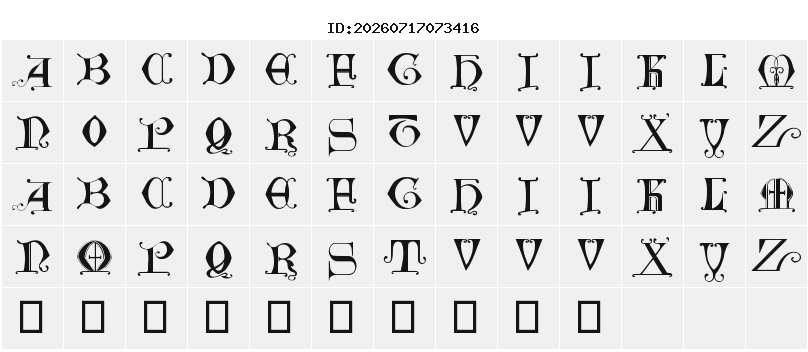 Character Map