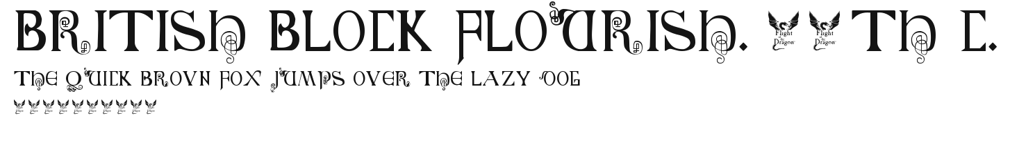 British Block Flourish, 10th c..ttf