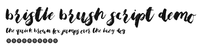 Bristle Brush Script Demo.ttf