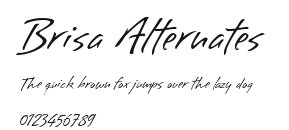 Brisa Alternates.ttf
