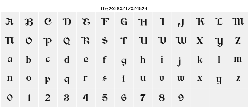 Character Map
