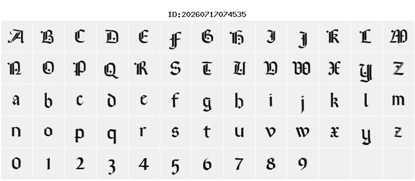 Character Map