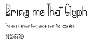 Bring me That Glyph Preview