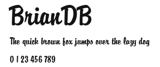 BrianDB.ttf