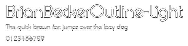 BrianBeckerOutline-Light.ttf