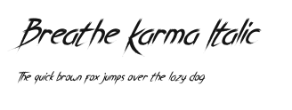 Breathe Karma Italic.ttf