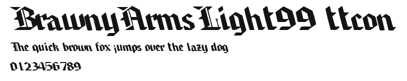 BrawnyArmsLight99 ttcon Preview