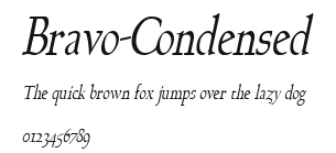 Bravo-Condensed Preview