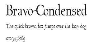 Bravo-Condensed Preview
