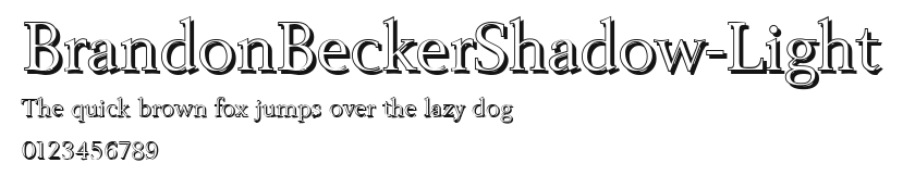 BrandonBeckerShadow-Light.ttf