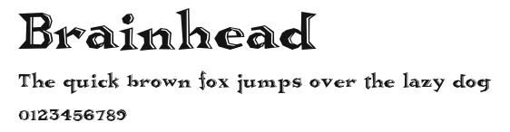 Brainhead.ttf