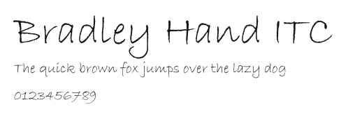 Bradley Hand ITC.ttf