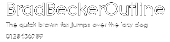 BradBeckerOutline.ttf
