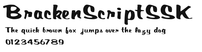 BrackenScriptSSK.ttf
