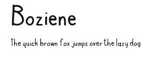 Boziene.ttf