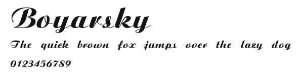 Boyarsky Preview