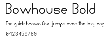 Bowhouse Bold Preview