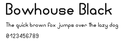 Bowhouse Black Preview