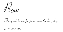 Bow Preview